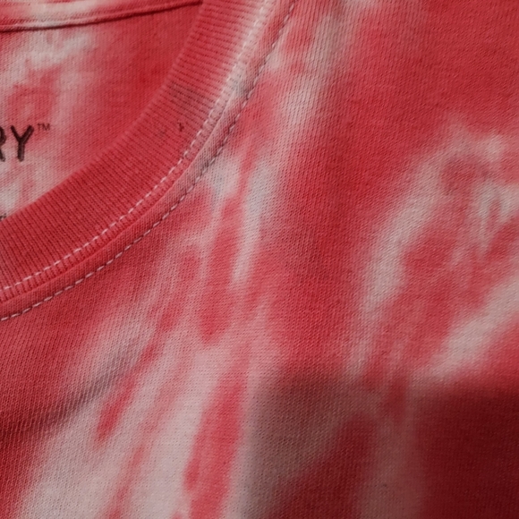 Chemistry Mens XL NASA Crew Astronaut Space Tie Dye T Shirt Blue Red Pink READ - Picture 6 of 9